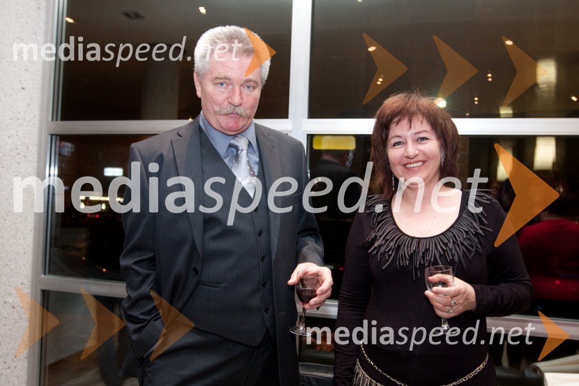 Branko Ličen, igralec in Alenka MatohStriček Vanja, premiera v SNG Nova Gorica