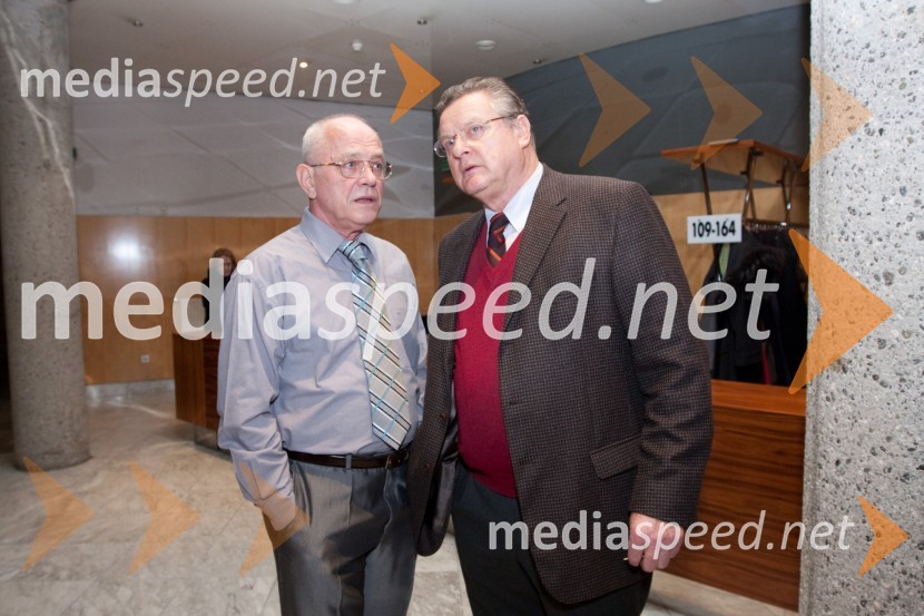 Bine Matoh, igralec in Dušan Mlakar, režiserStriček Vanja, premiera v SNG Nova Gorica