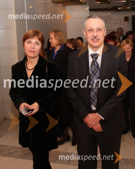 Irena Porekar Kacafura, Pokrajinski muzej Maribor in njen soprog Miha Kacafura, fotografWerther, premiera opere v SNG Maribor