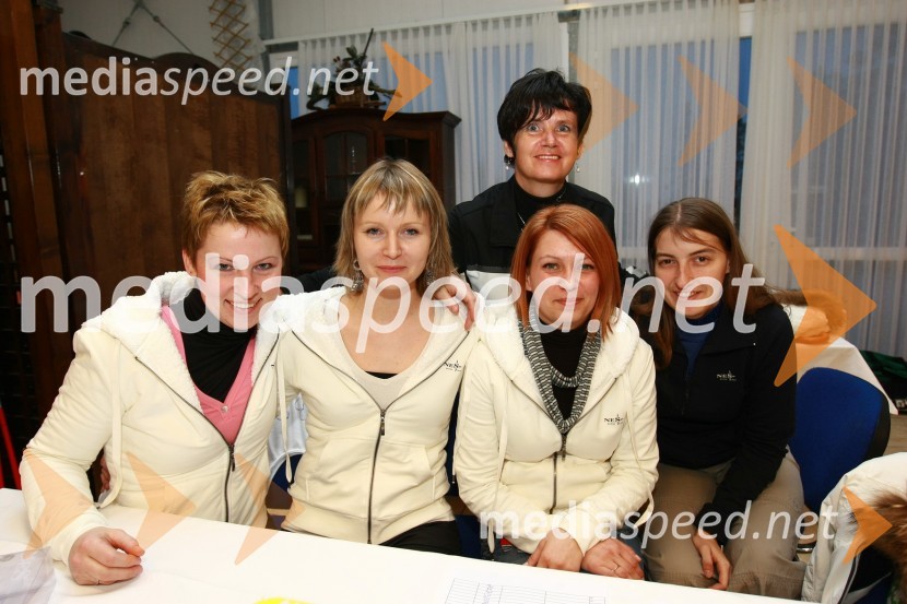 Suzana Rengeo, ..., Lili Del Bianchi, Nataša Novak in Sonja Germovšek11. Nesov veleslalom