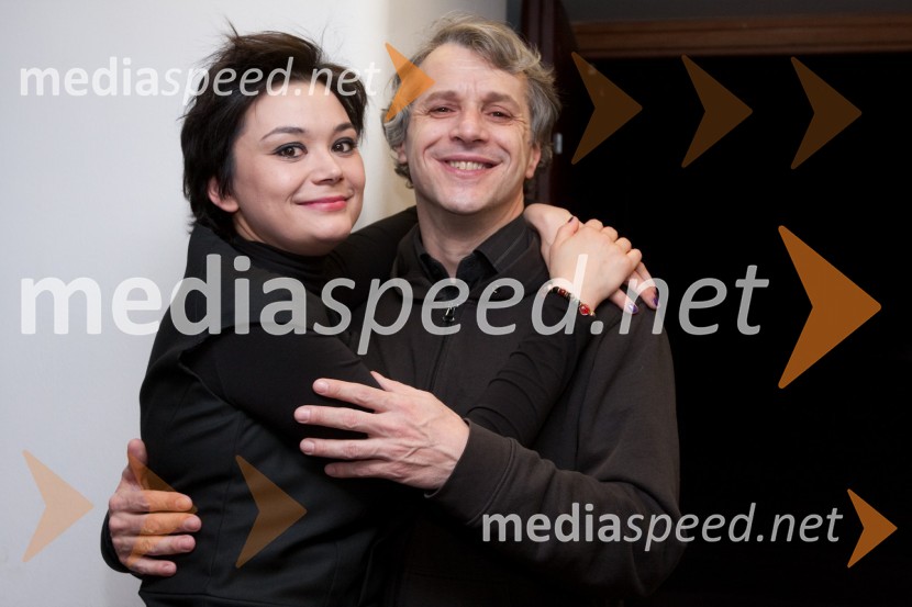 Alja Kapun, igralka in Milan Štefe, igralecDrama o Mirjani in tistih okrog nje