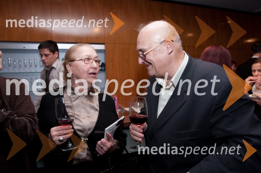 Iva Zupančič, igralka in Vasilij Vasko Polič, vrhovni sodnikDrama o Mirjani in tistih okrog nje