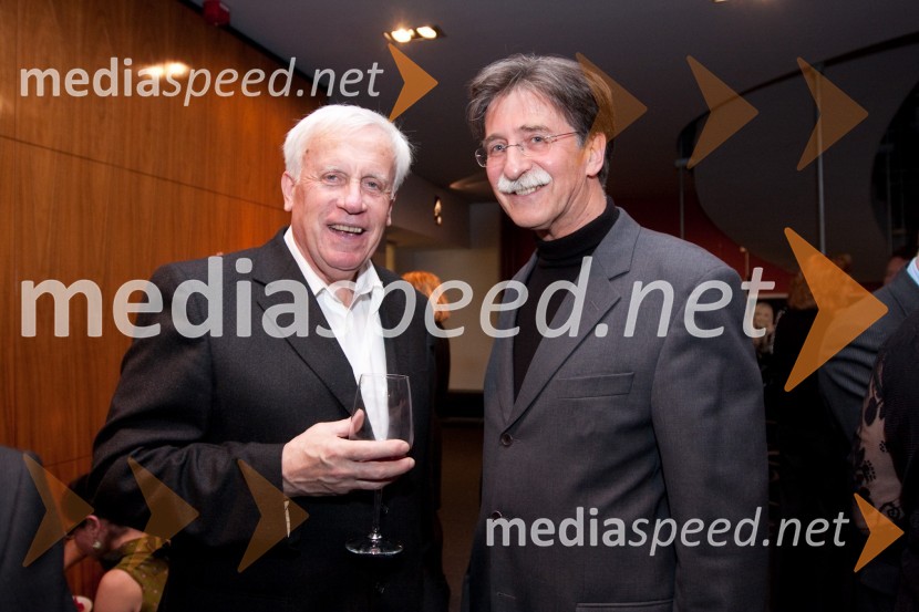 Jernej Novak, dramaturg in Jožko Čuk, direktor Slovenskega narodnega gledališča (SNG) Nova GoricaDrama o Mirjani in tistih okrog nje