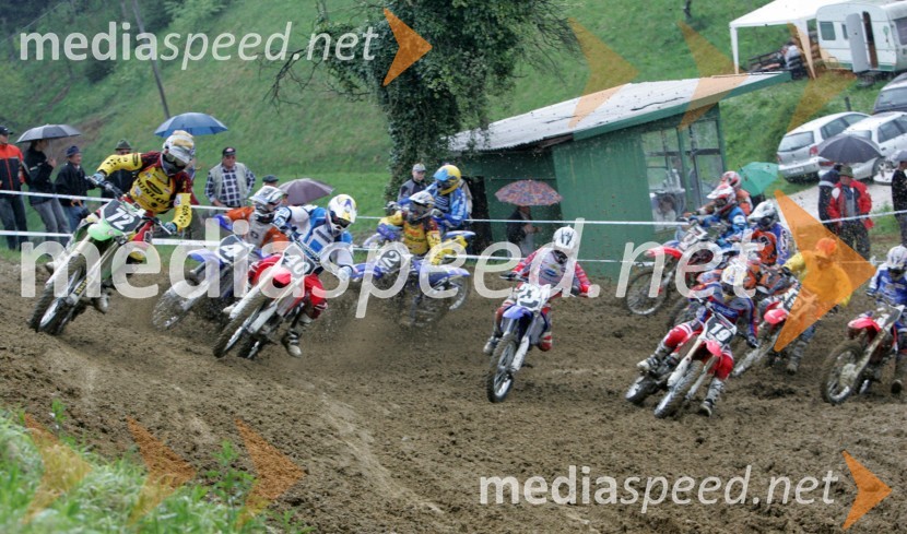 Štart v razredu do 125 ccmMOTOKROS, 3. dirka za DP, Lemberg