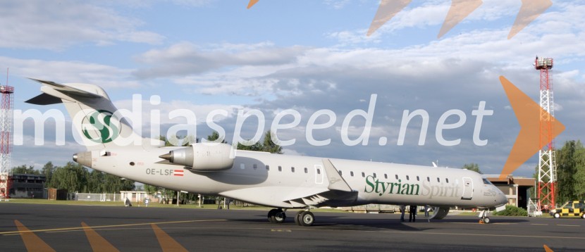 Letalo Bombardier Canadair Regional Jet 700 (CRJ 700)Novo letalo družbe Styrian Spirit