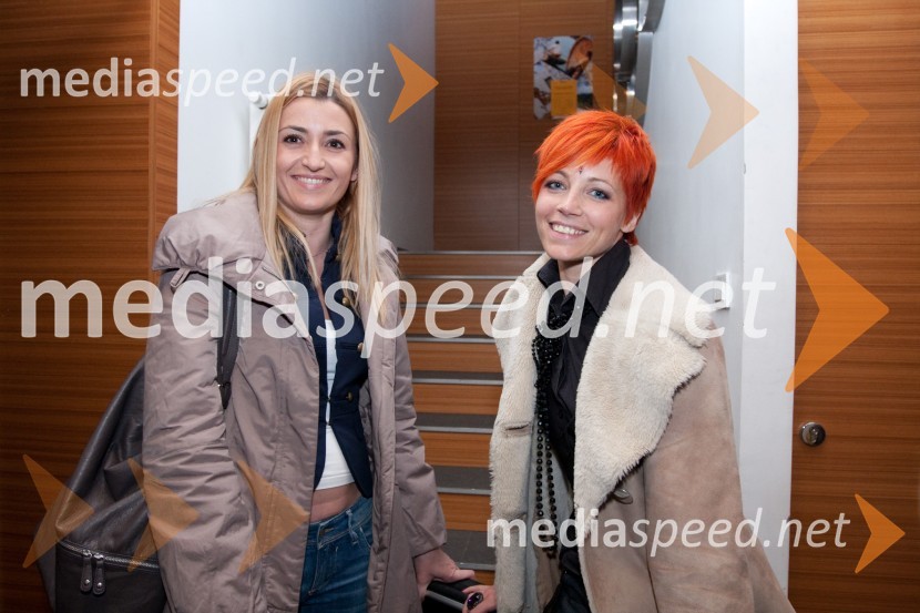 Ivana Eror in Nataša Zajc, vizažistka ter playboyevo dekleNike zabava