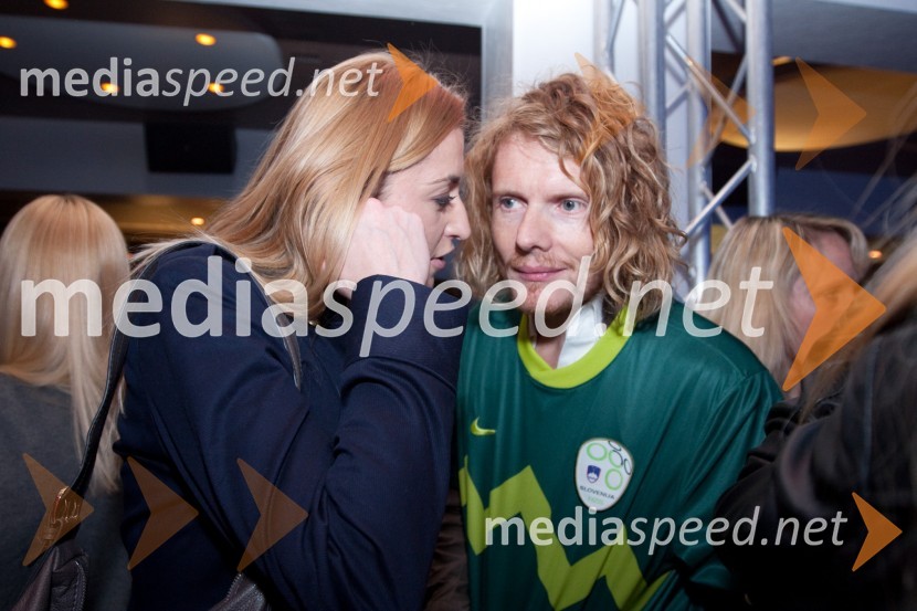 Ivana Eror in Julian Rhind Tutt, angleški igralecNike zabava