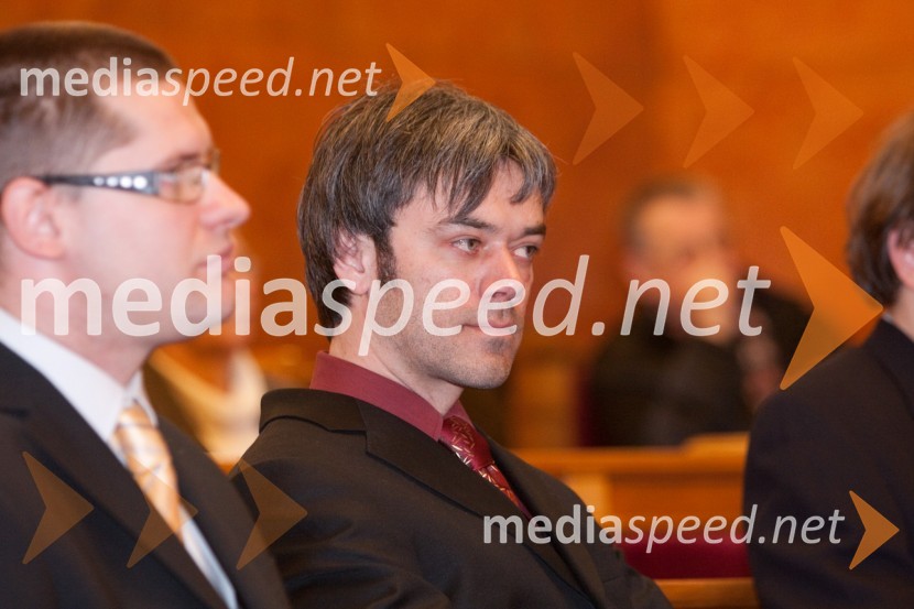 Jakob Jaša Kenda, doktorant na Filozofski fakultetiPromocija doktorjev znanosti na Univerzi v Ljubljani