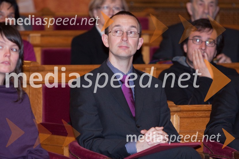 Boštjan Bajec, doktorant Filozofske fakultetePromocija doktorjev znanosti na Univerzi v Ljubljani