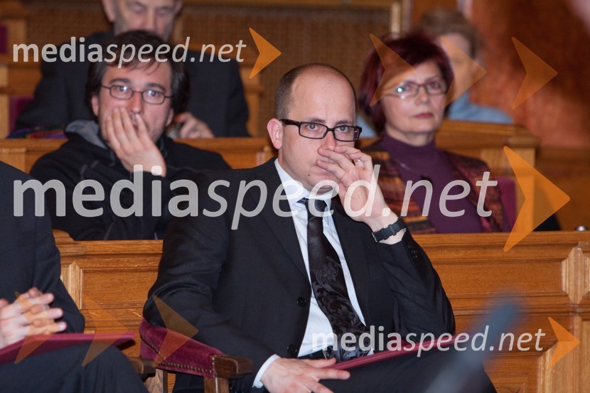 Marko Korošic, doktorant Fakultete za arhitekturoPromocija doktorjev znanosti na Univerzi v Ljubljani