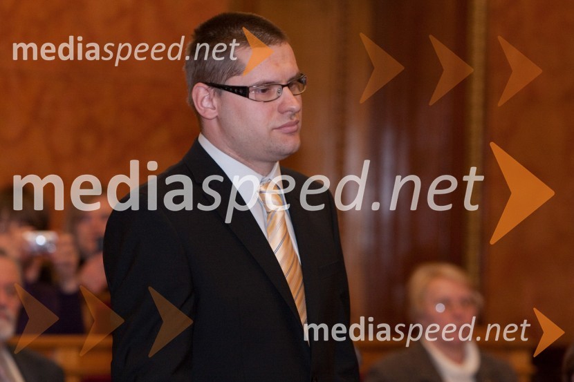 Aleš Maver, doktorant na Filozofski fakultetiPromocija doktorjev znanosti na Univerzi v Ljubljani