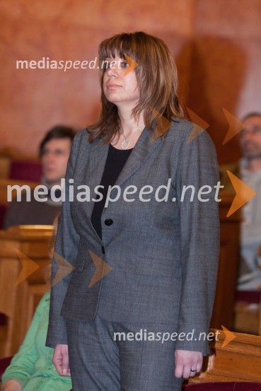 Deborah Rogoznica, doktorantka na Filozofski fakultetiPromocija doktorjev znanosti na Univerzi v Ljubljani