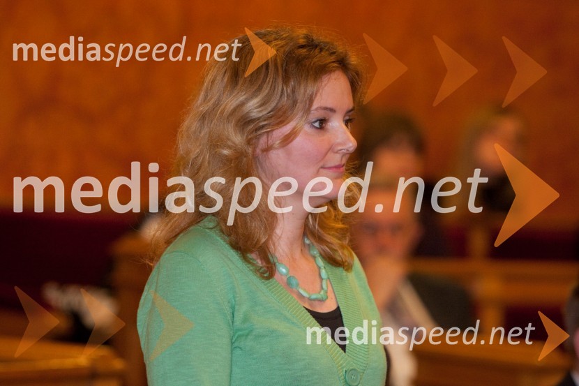 Tanja Rupnik Vec, doktorantka na Filozofski fakultetPromocija doktorjev znanosti na Univerzi v Ljubljani