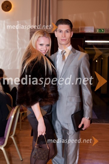 Nadya Bychkova in Miha Vodičar, plesalcaPriznanja Plesne Zveze Slovenije za leto 2009