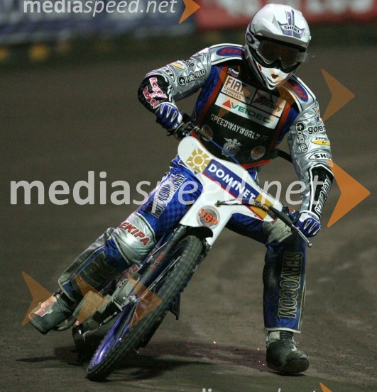 Matej Žagar (Slovenija)SPEEDWAY GRAND PRIX, VN Evrope 2006, dirka
