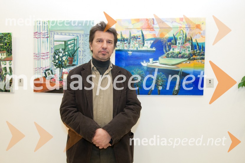 Nenad Marasović, akademski slikarOdprtje razstave Nenada Marasovića