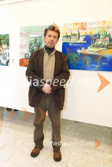 Nenad Marasović, akademski slikarOdprtje razstave Nenada Marasovića