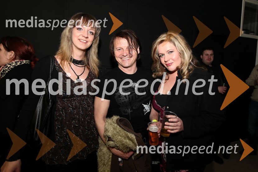 ..., Matjaž Jelen, pevec skupine Šank Rock in ...Bite me, koncert skupine Billy's private parking