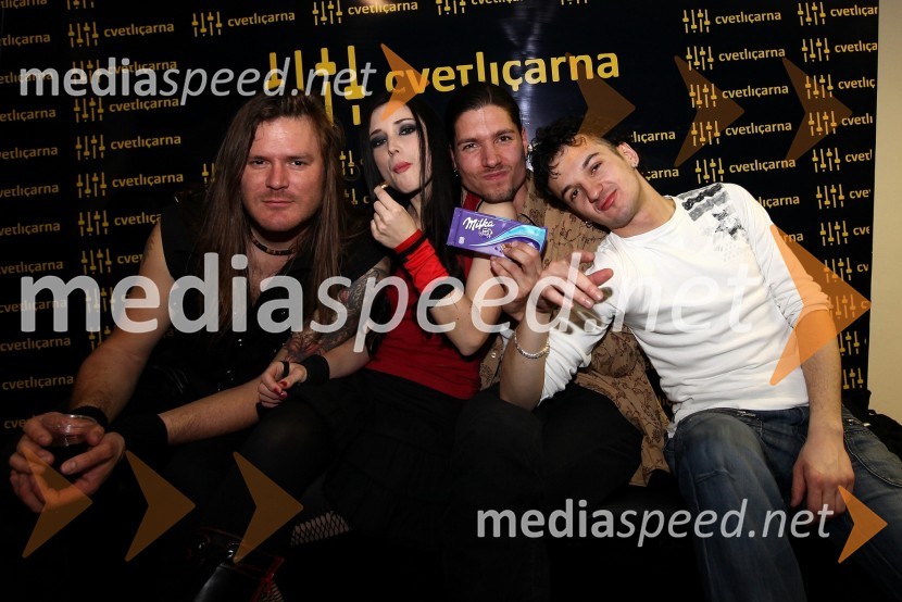 Skupina Billy's private parkingBite me, koncert skupine Billy's private parking