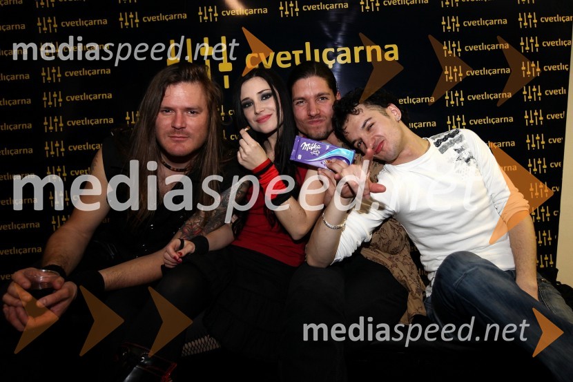 Skupina Billy's private parkingBite me, koncert skupine Billy's private parking