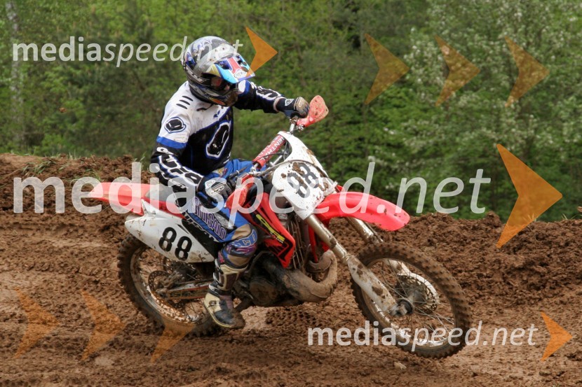 Miloš Sojer (AMD Buhc)MOTOKROS, 4. dirka za DP, Semič