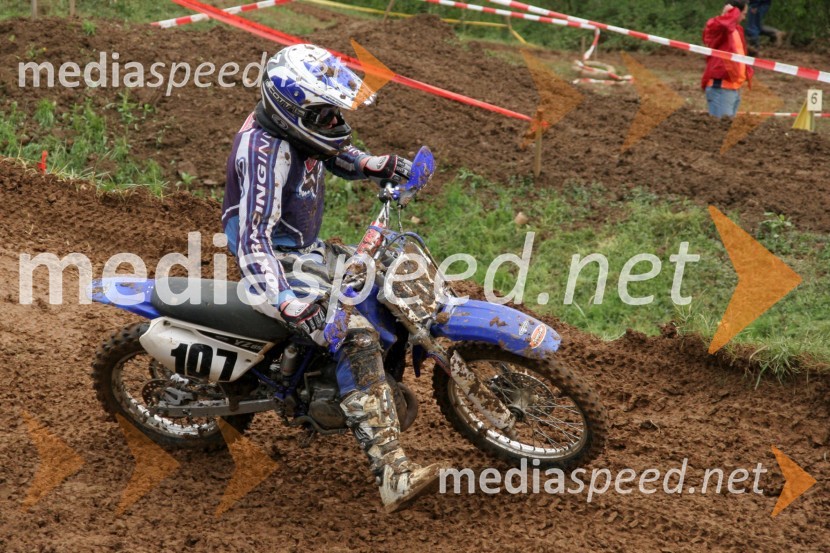 Jani Perovšek (AMD Šentvid)MOTOKROS, 4. dirka za DP, Semič