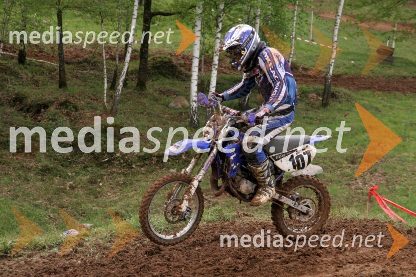 Jani Perovšek (AMD Šentvid)MOTOKROS, 4. dirka za DP, Semič