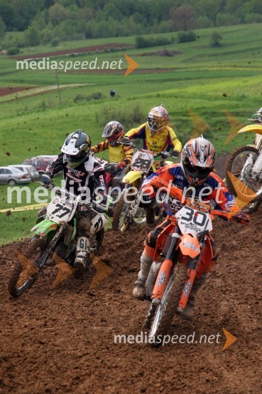 Štart v razredu podmladek do 85 ccmMOTOKROS, 4. dirka za DP, Semič