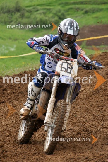 Dejan Zver (AMD Slovenske Konjice)MOTOKROS, 4. dirka za DP, Semič