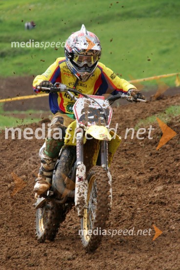 Luka Kutnar (AMD Šentvid)MOTOKROS, 4. dirka za DP, Semič