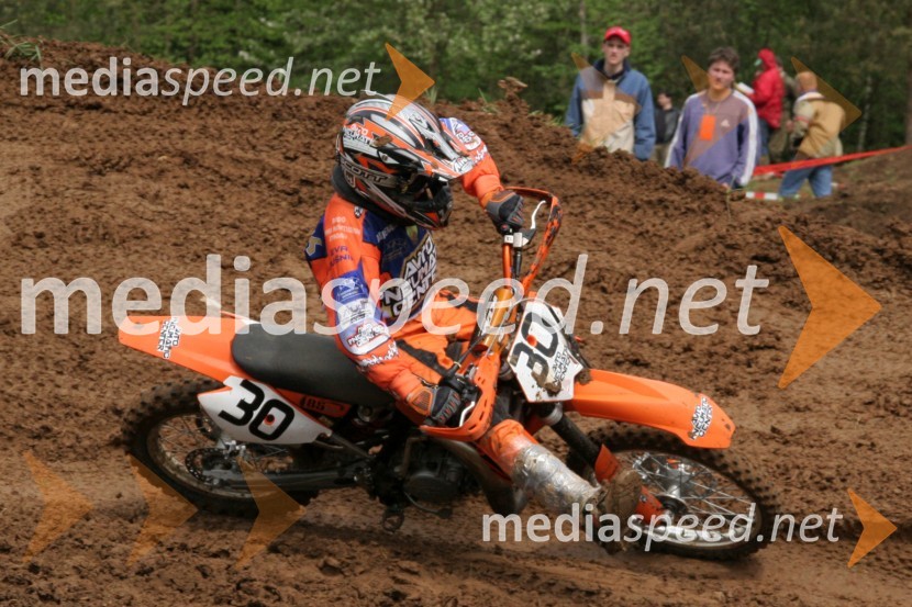 Nik Pušnik (AMD Orehova vas)MOTOKROS, 4. dirka za DP, Semič