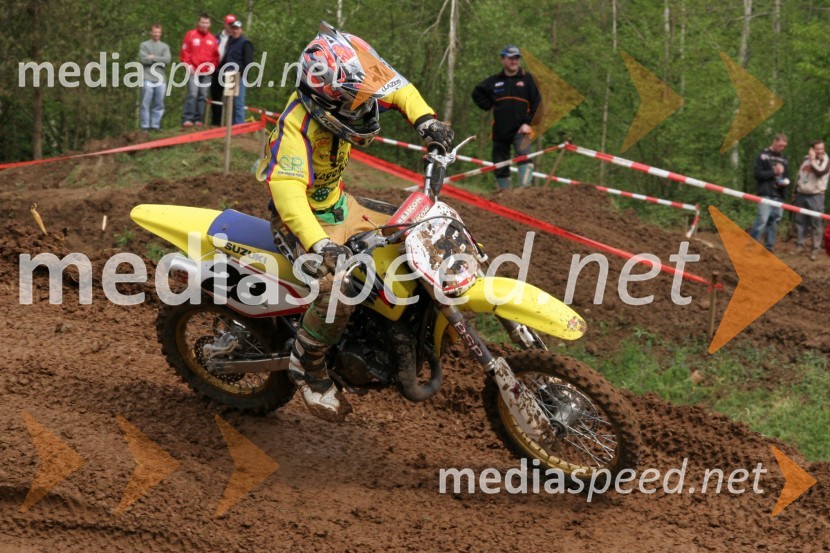 Luka Kutnar (AMD Šentvid)MOTOKROS, 4. dirka za DP, Semič