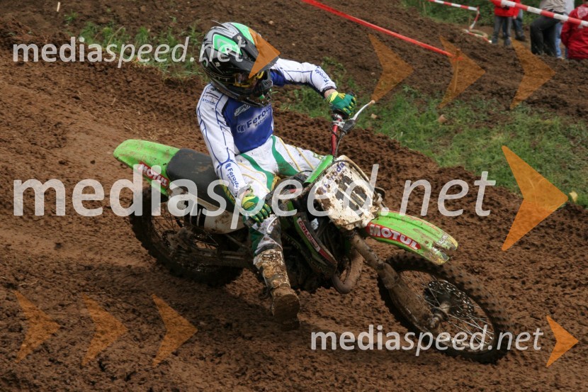 Matevž Jerebic (AMD Feroda)MOTOKROS, 4. dirka za DP, Semič