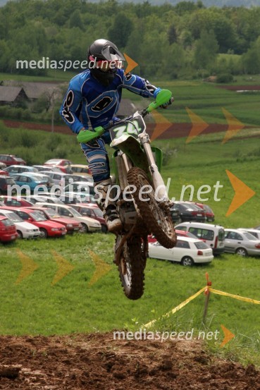 Tomaž Jankovič (AMD Sitar Dunlop)MOTOKROS, 4. dirka za DP, Semič