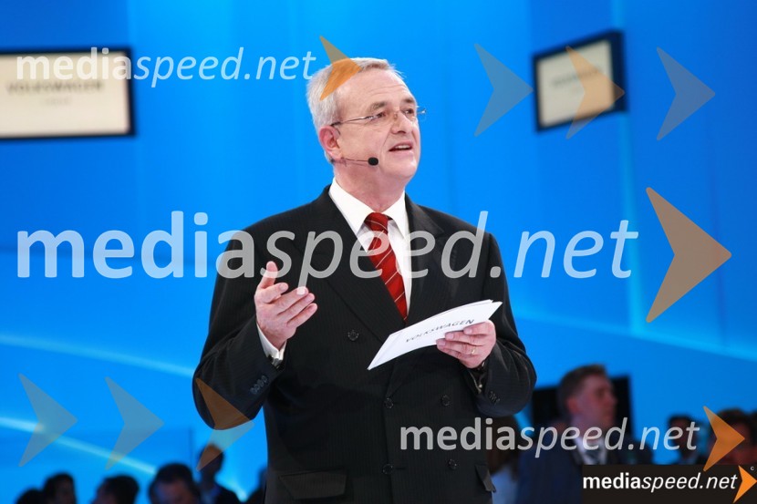 Dr. Martin Winterkorn predsednik uprave družbe Volkswagen AGVolkswagen group dogodek
