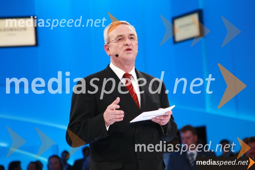 Dr. Martin Winterkorn predsednik uprave družbe Volkswagen AGVolkswagen group dogodek