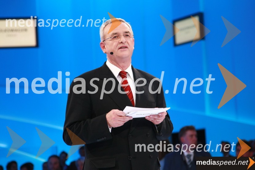 Dr. Martin Winterkorn predsednik uprave družbe Volkswagen AGVolkswagen group dogodek