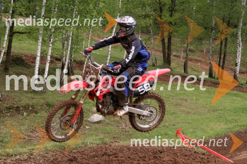 Klemen Porenta (AMD Šentvid)MOTOKROS, 4. dirka za DP, Semič