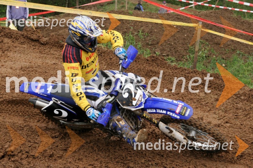 Klemen Gerčar (AMD Sitar Dunlop)MOTOKROS, 4. dirka za DP, Semič