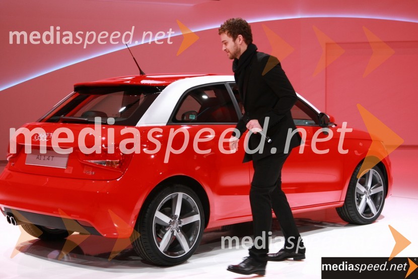 Audi A1 in Justin TimberlakeVolkswagen group dogodek