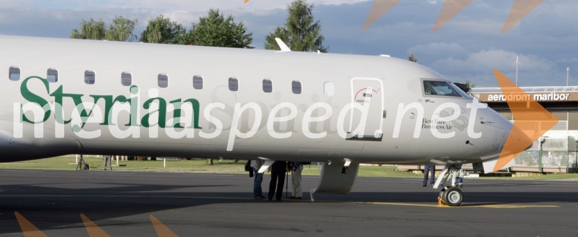 Letalo Bombardier Canadair Regional Jet 700 (CRJ 700)Novo letalo družbe Styrian Spirit