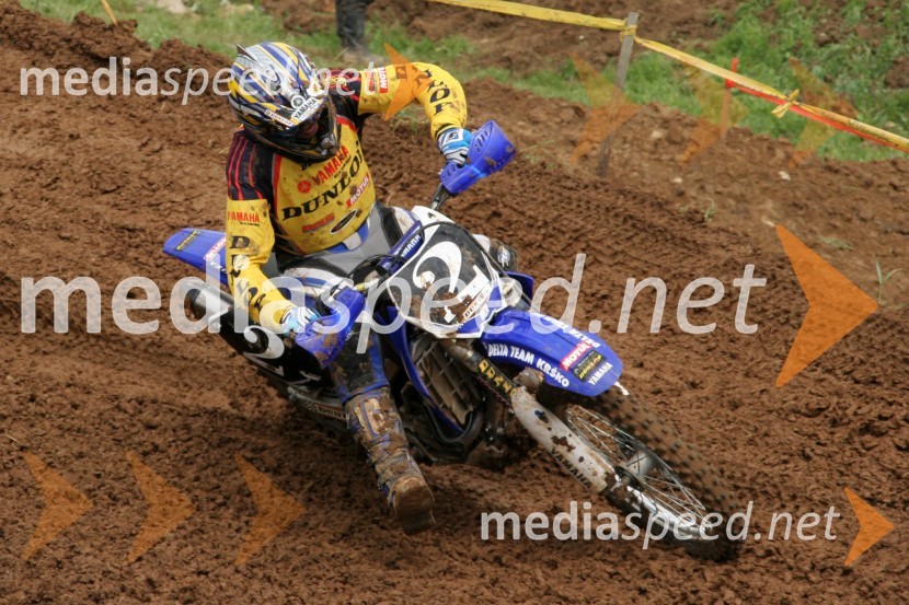 Klemen Gerčar (AMD Sitar Dunlop)MOTOKROS, 4. dirka za DP, Semič