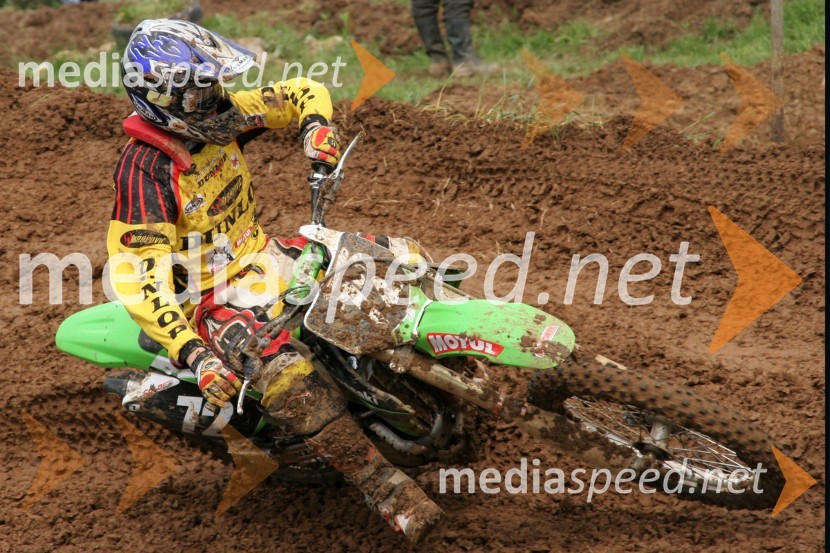 Jernej Irt (AMD Sitar Dunlop)MOTOKROS, 4. dirka za DP, Semič