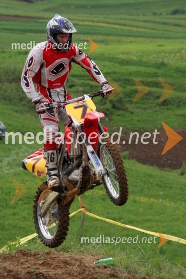 Damjan Smrekar (AMD Šentvid)MOTOKROS, 4. dirka za DP, Semič