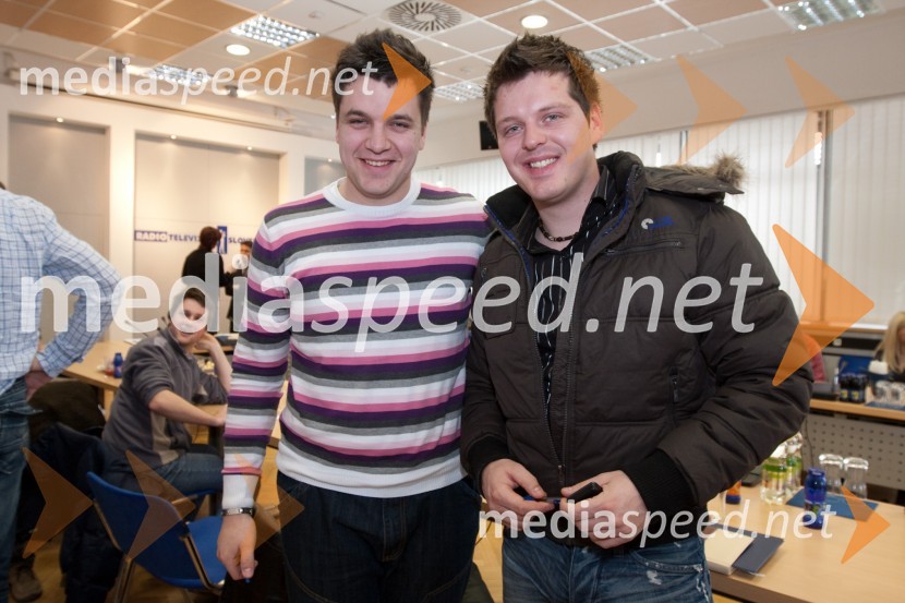 Klemen Hribar, Novi Spomini in Blež Šenk, Veseli Svatje16. Festival slovenska polka in valček, novinarska konferenca