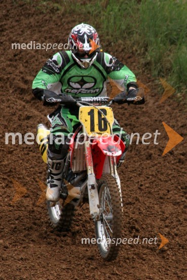 Matjaž Grušovnik (MTK Radenci)MOTOKROS, 4. dirka za DP, Semič