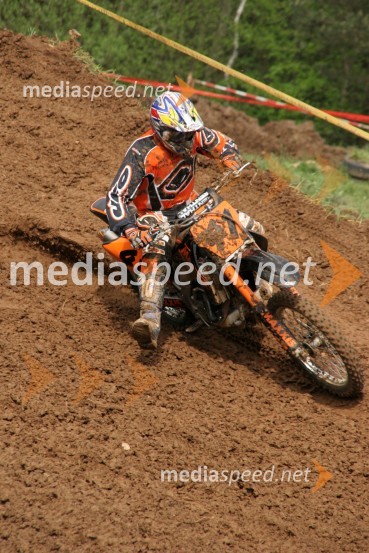 Franci Rogelj (AMD Lukovica)MOTOKROS, 4. dirka za DP, Semič