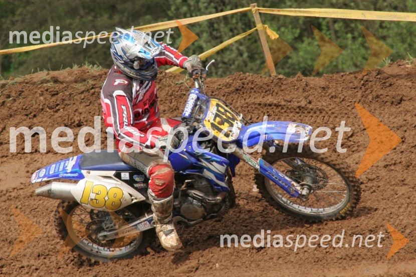Primož Stopar (AMD Brežice)MOTOKROS, 4. dirka za DP, Semič