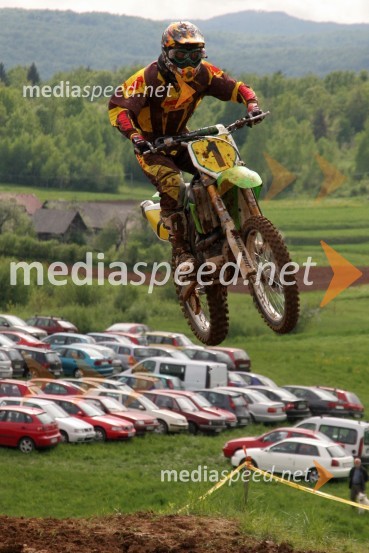 Rok Cajzek (MK Zai Gic RT)MOTOKROS, 4. dirka za DP, Semič