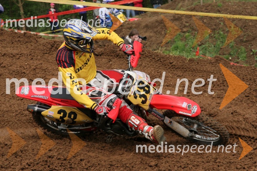 Miha Špindler (AMD Sitar Dunlop)MOTOKROS, 4. dirka za DP, Semič
